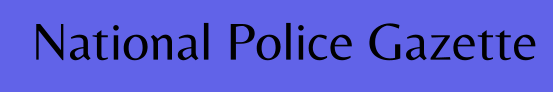 National Police Gazette